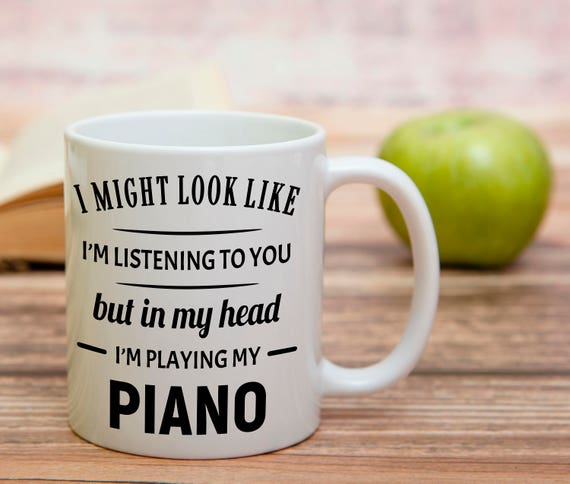 bleu royal Je peux pas jai guitare Tasse Mug