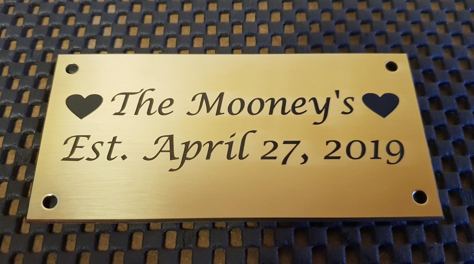 Polished BRASS Plaques Brass Memorial Plaques Beautifully Etsy UK