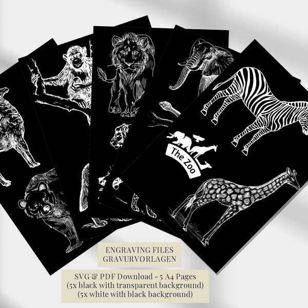 Wood Burning Animal Stencils - Etsy