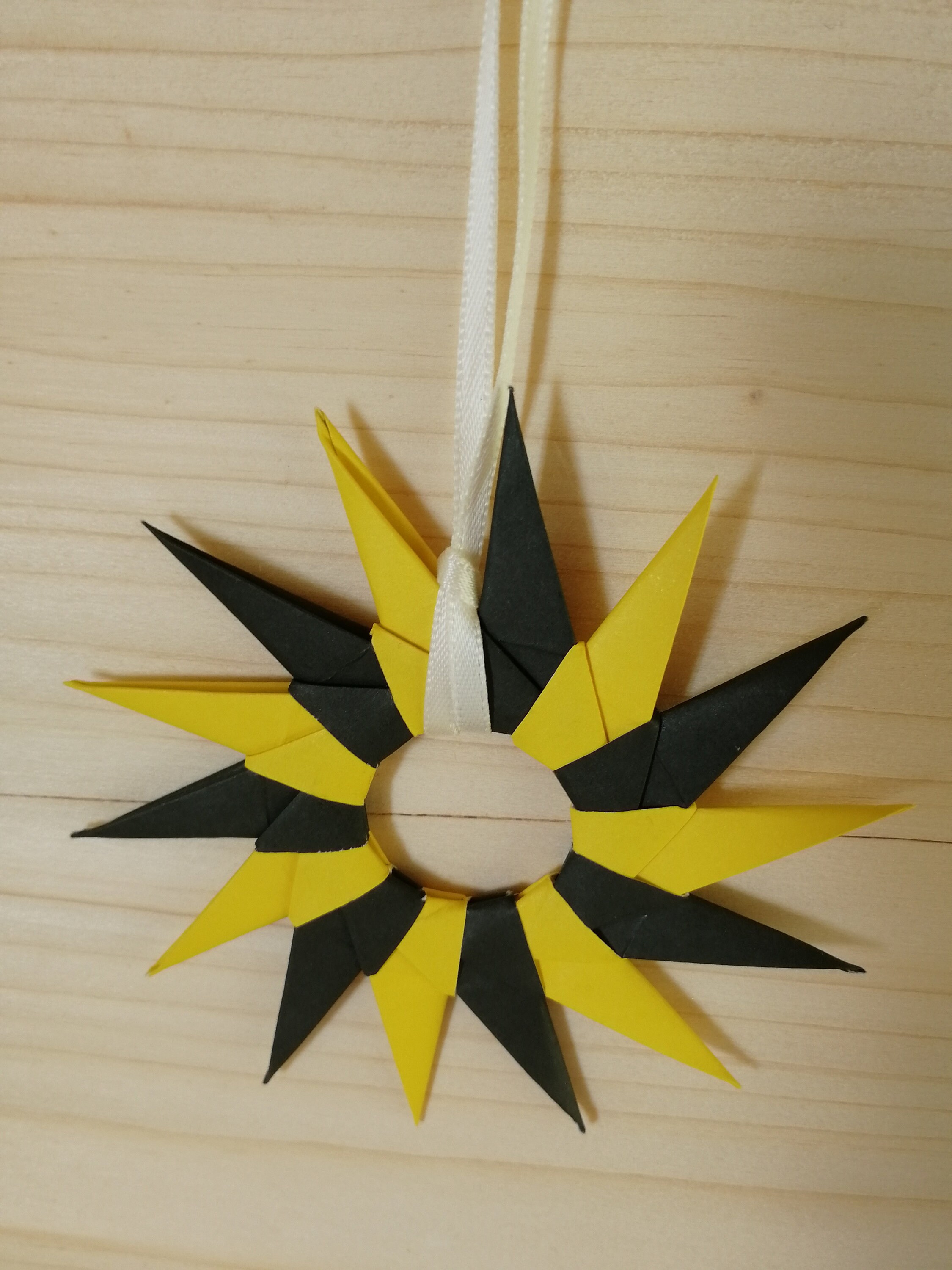 5pcs Set Hanging Origami Star Decoration Living Room Decor Etsy