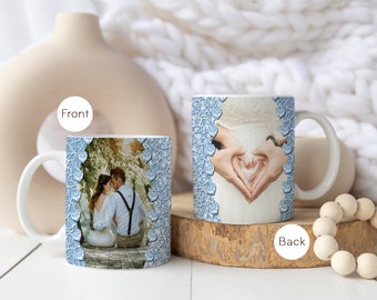 Photo cup as a gift idea | personalized ceramic mug | Wedding gifts