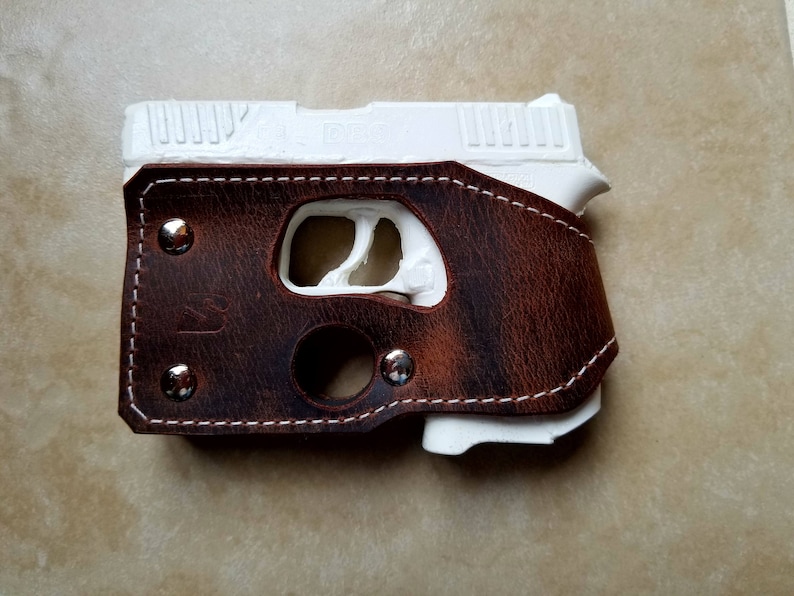 Diamondback DB9 Brown Leather Shoot Thru Pocket Holster Etsy