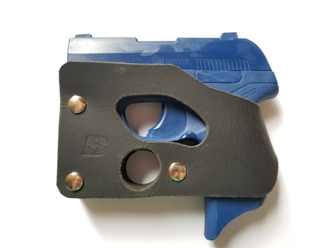 Beretta Pico Black Leather Shoot Thru Pocket Holster Concealed | Etsy