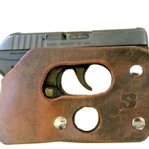 BSholsters - Wallet Style Pocket Holster for Ruger LCP 380 / Kel-Tec P3AT / Kel-Tec P32 zdjęcie 3