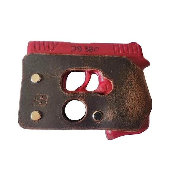 BSholsters - Wallet Style-Leather Pocket Holster for Diamondback DB380