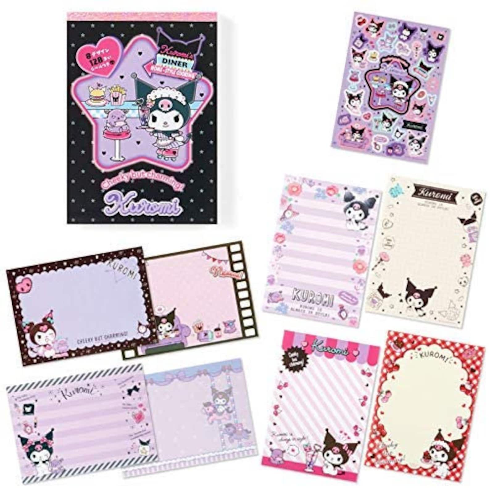 Kuromi Design Note 8 Design Note Pad Etsy