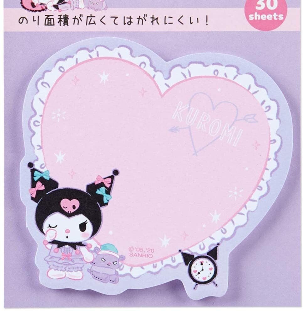 Sanrio Hello Kitty Kuromi Sticky Notes Pad Etsy