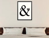 Items Similar To Mr And Mrs Poster Mr Mrs Bedroom Wall