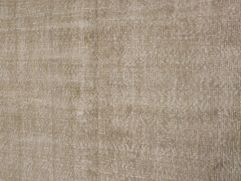 Neutral Oushak Rug + Vintage Area Rug + 4x7 Rug + Beige Rug + Handmade Rug + Muted Rug + Worn Rug, Persian Rug, Size: 236x140 - 7.7x4.6 feet