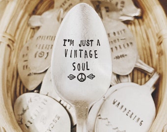 Vintage Soul | Vintage Spoon | Coffee | Coffee Spoon | Tea Spoon | Silver Spoon | Silverware | Vintage | Vintahge Gifts