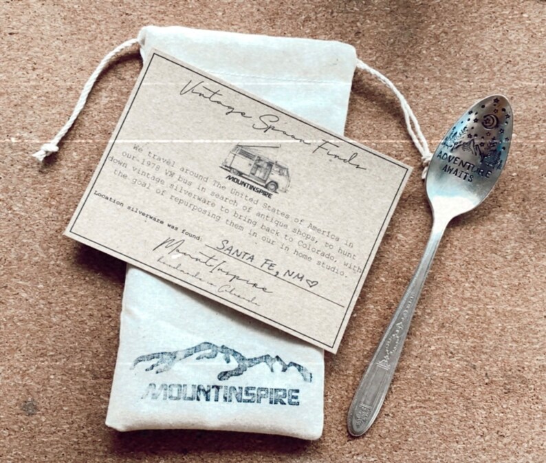 You/'re So Golden Vintage hand stamped spoon