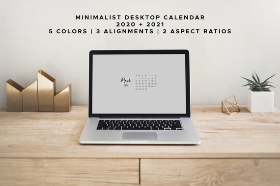 Set Calendario Sfondo Desktop 2021 Download Digitale Etsy calendario sfondo desktop 2021