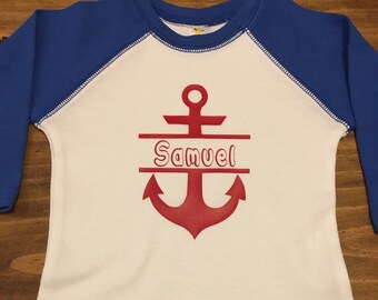 Kinacle I Love Samual Personalized Baby//Toddler T-Shirt