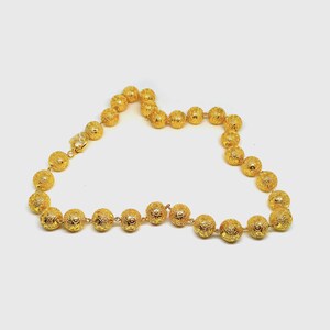 Filigree Sterling Silver goldplated handmade necklace