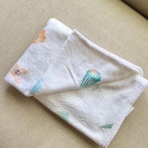Ocean Friends Baby Blanket – Soft Plush Baby Shower Gift | Under the Sea Nursery Decor | Newborn Swaddle Blanket