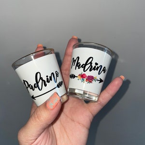 Vasos de chupito Padrinos!! La propuesta de Padrino.