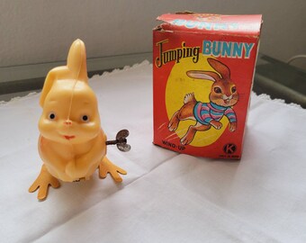 Wind-up Jumping Bunny Toy