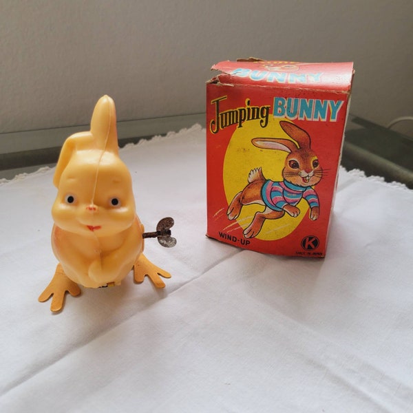 Wind-up Jumping Bunny Toy