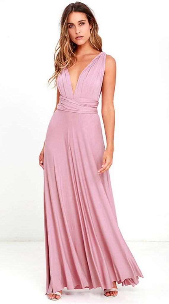 convertible maxi dress