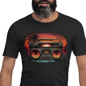 80s Beats: Boombox Tee Shirt