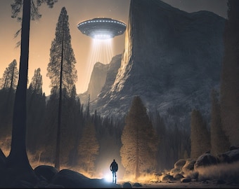 A Close Encounter: Hiker&#39;s sees UFO before getting abducted in Yosemite