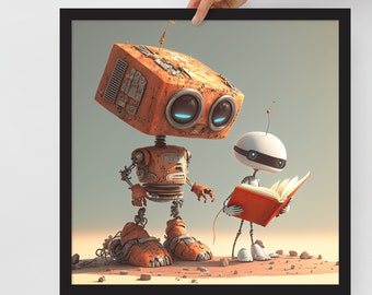 Passing on Knowledge: An Old Robot Tutoring a Younger Robot