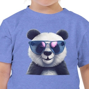 Cool Panda Camiseta para niños