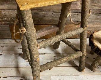 Rustic Log Ladder: Sitter/ Toddler preschool age Photography Prop