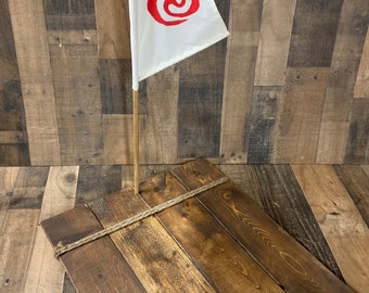 18”x11” Moana Birthday Reclaimed Wood Boat Photo Prop Moana inspired theme