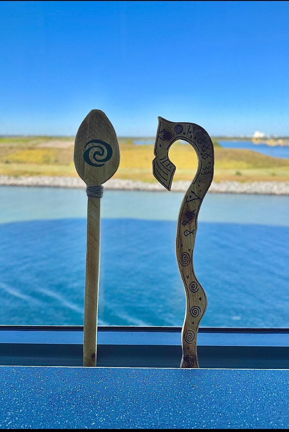 MOANA BOAT PADDLE Oar, Moana Birthday Party, Moana Little Wood