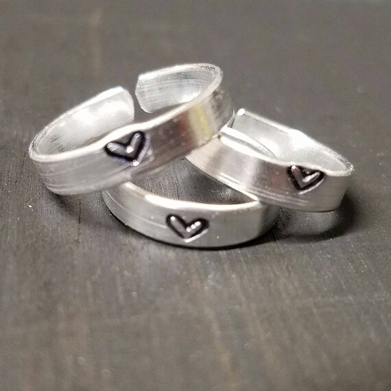 Mommy and me matching rings deals