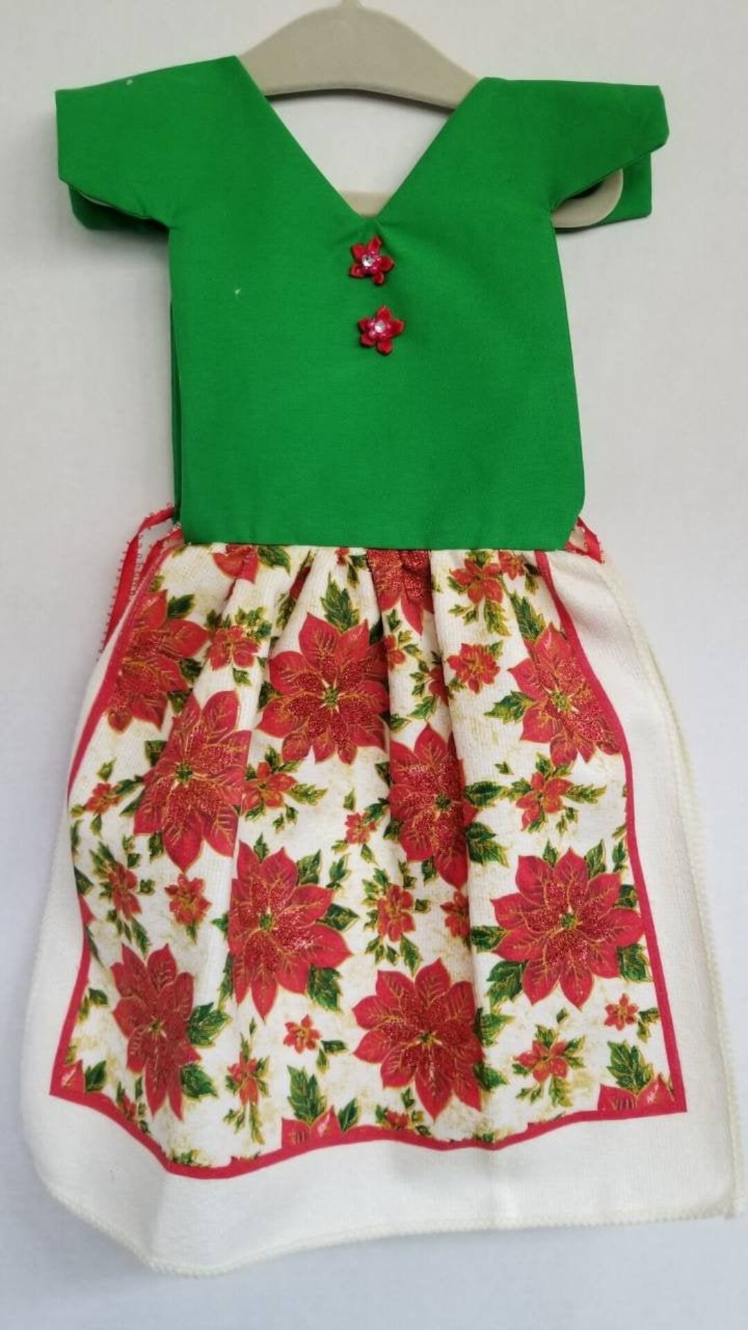 Hanging Kitchen Towel Dress Bundle Poinsettia Etsy Singapore