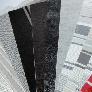 Xmas kaart schroot pack, Wallpaper Sample, Assorti papier pack, Gestreept monochroom en rood papier, Voor Papier kunst, Scrapbooking en Collage