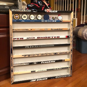 Hockey Puck Display (holds 64 pucks)