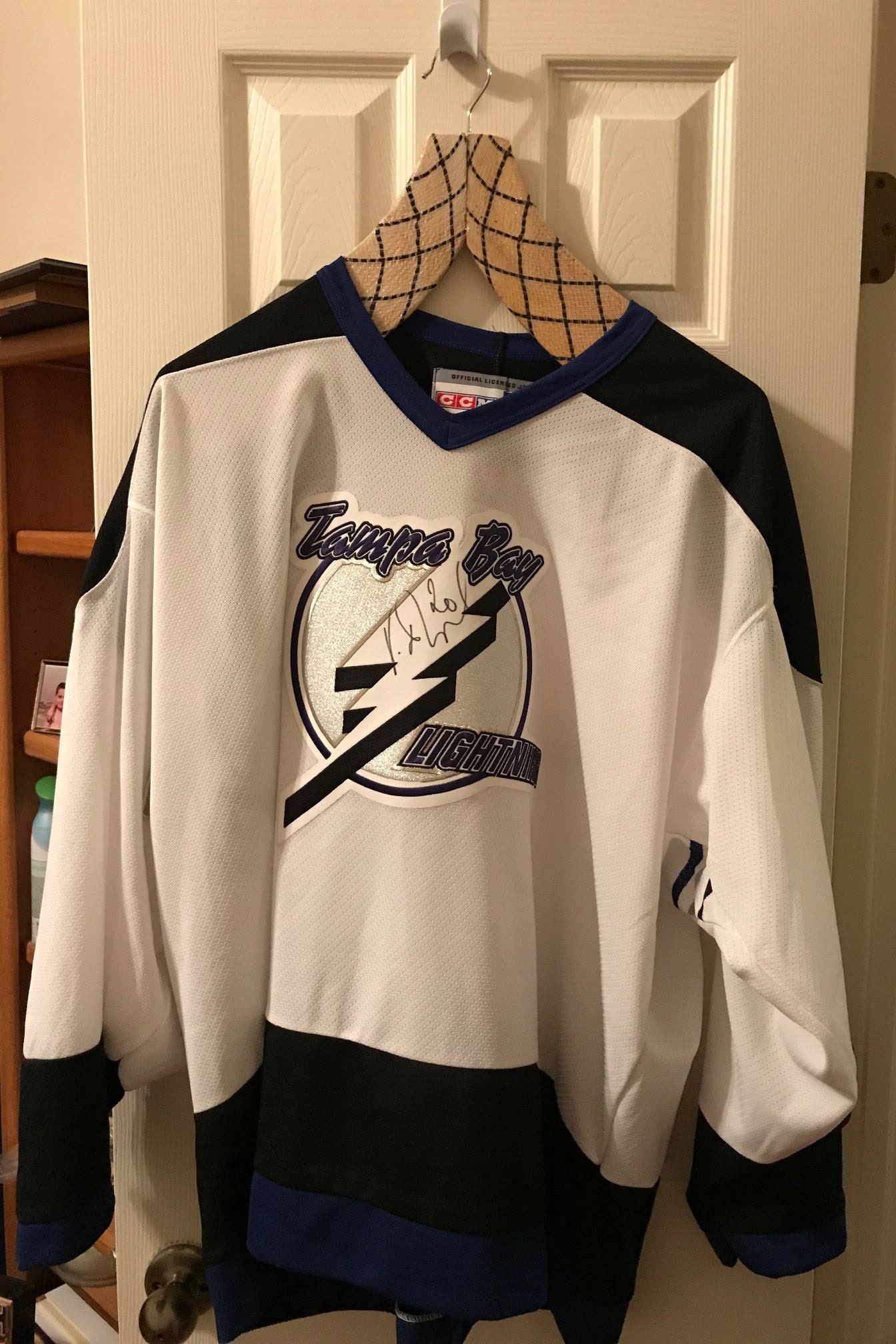 Hockey Jersey Hanger Set of Two Hangers Made from hockey Etsy