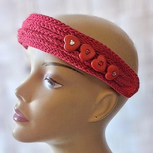 Artisanal Embossed Crochet Headband