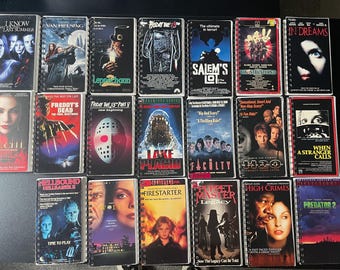 Horror VHS Notebooks 2