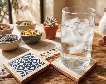 Ceramic Tile Coaster Set – Small