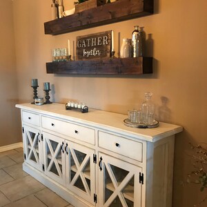 Custom Rustic Farmhouse Buffet