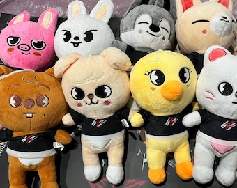 Artoy stray kids , lindos animales de Stray kids ,k-pop, animales cuelga llaves niños callejeros, SKZOO KEYCHAINS - Stray Kids