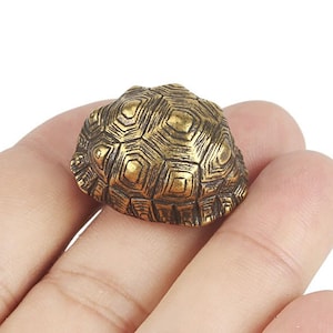 Brass Tortoise DIY Knife Beads Turtle Paracord Bead Car Key Chain Pendant Rope Accessories