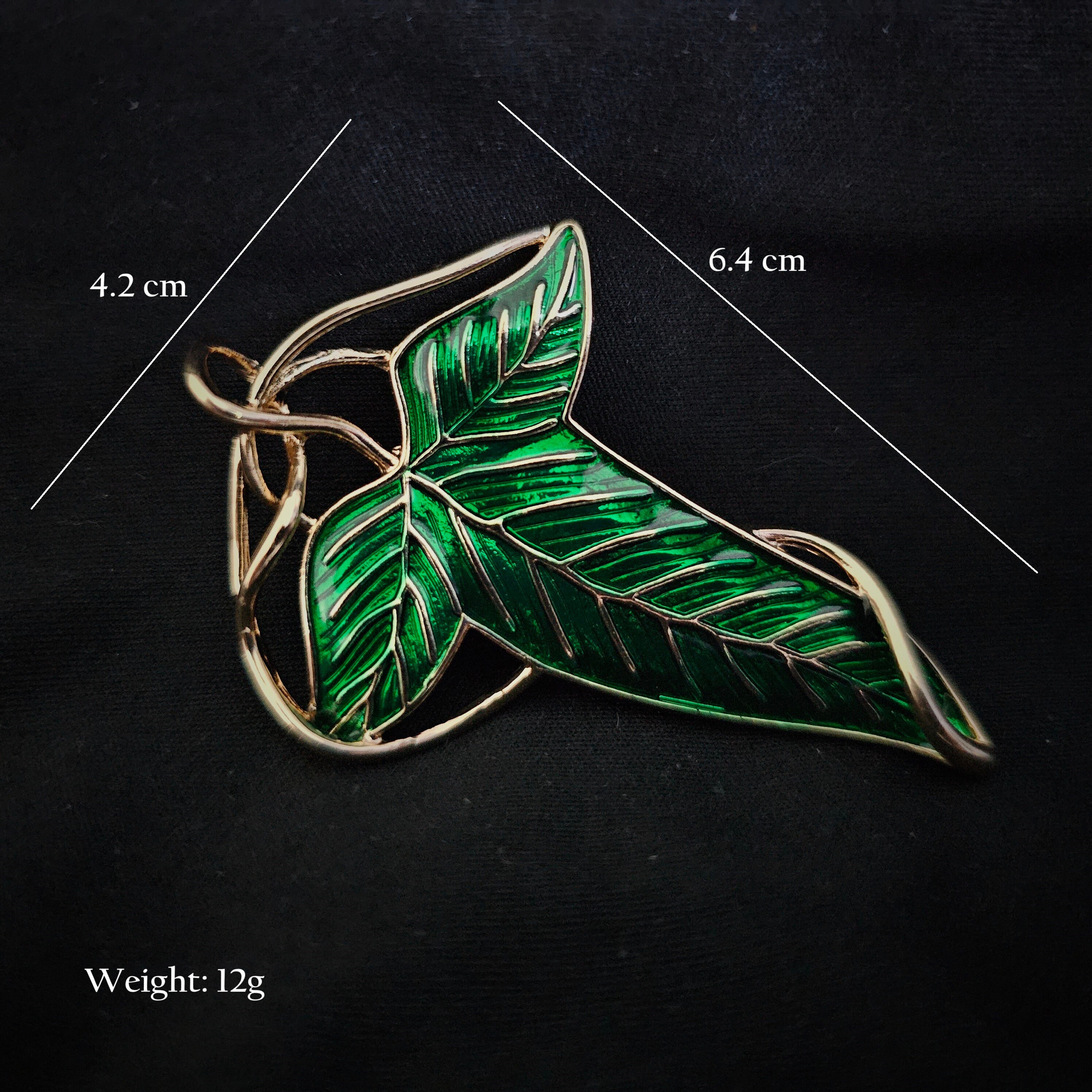 Elvish leaf brooch discount
