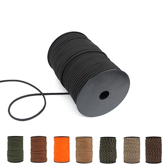 100M Paracord Rope 4mm Outdoor Tool 9-core Parachute Cord Camping