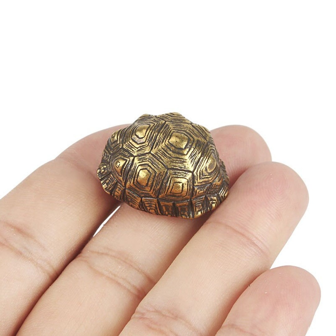 Tortoise Shell Rope Brass Tortoise Bell Bead – Turtle Paracord Bead, DIY Rope Accessory ...