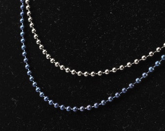 Titanium kralenketting Buitenlicht Hypoallergeen EDC-accessoires DIY-kralenketting