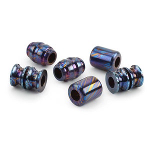 High Quality Titanium Mascus Pendant DIY Key Pendant Bracelet Accessories Beads Timascus Paracord Bead