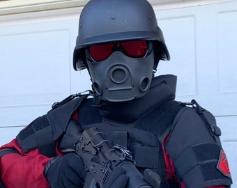 NOD Face Mask Gas Mask - Command and Conquer - Nod Cosplay - HellDivers 2