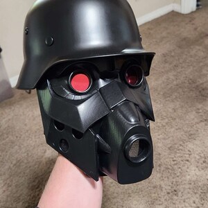 Jin-Roh Wolf Brigade Helmet and Mask Mask+Helm