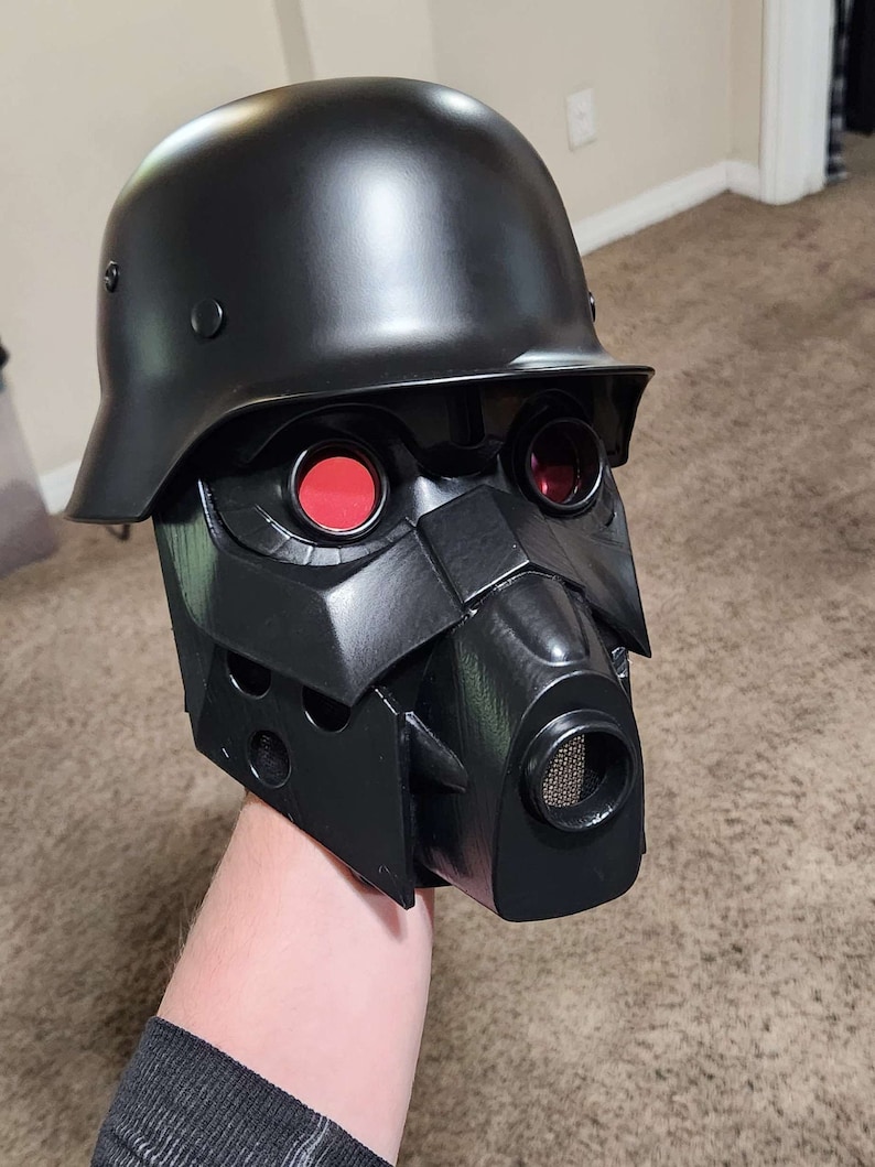 Jin-Roh Wolf Brigade Helmet and Mask Mask+Helm