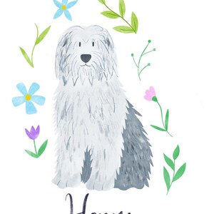 Pet Portrait Custom Cat Portrait Dog Portrait Personalised Pet Lover Gift A4 Illustration Commission Birthday Gift Friendship Pet